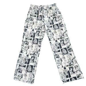 REFORMATION Comic Print High Rise Straight Jeans – Size 24P